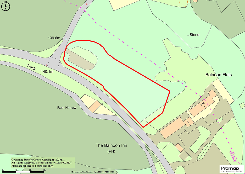Lot: 78 - PARCEL OF FREEHOLD LAND WITH POTENTIAL -